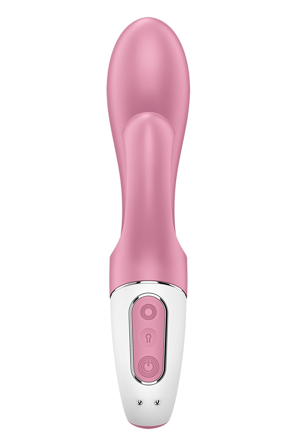 Vibratorius Satisfyer Air Pump Bunny 2 Inflatable Rabbit, rožinis