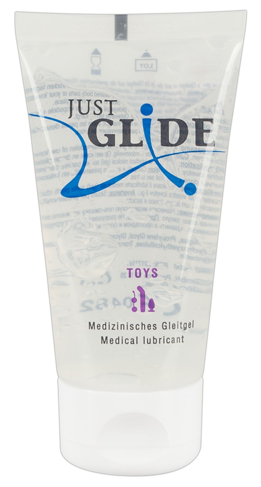 Vandens pagrindo gelis Just Glide Toy Lube, 50 ml