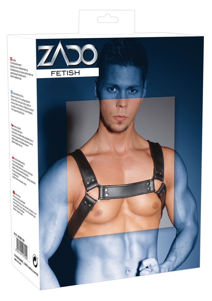 Petnešos Zado Leather Chest Harness