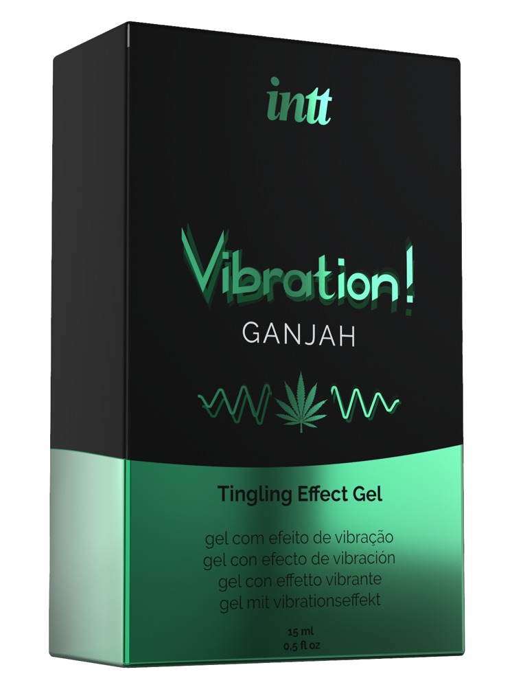 Stimuliuojantis gelis Vibration! Ganjah intt, 15 ml