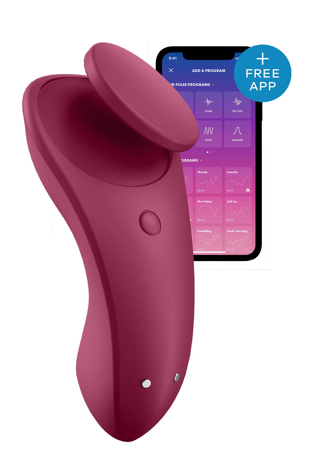 Satisfyer Sexy Secret Panty Vibrator / Incl. Bluetooth And App