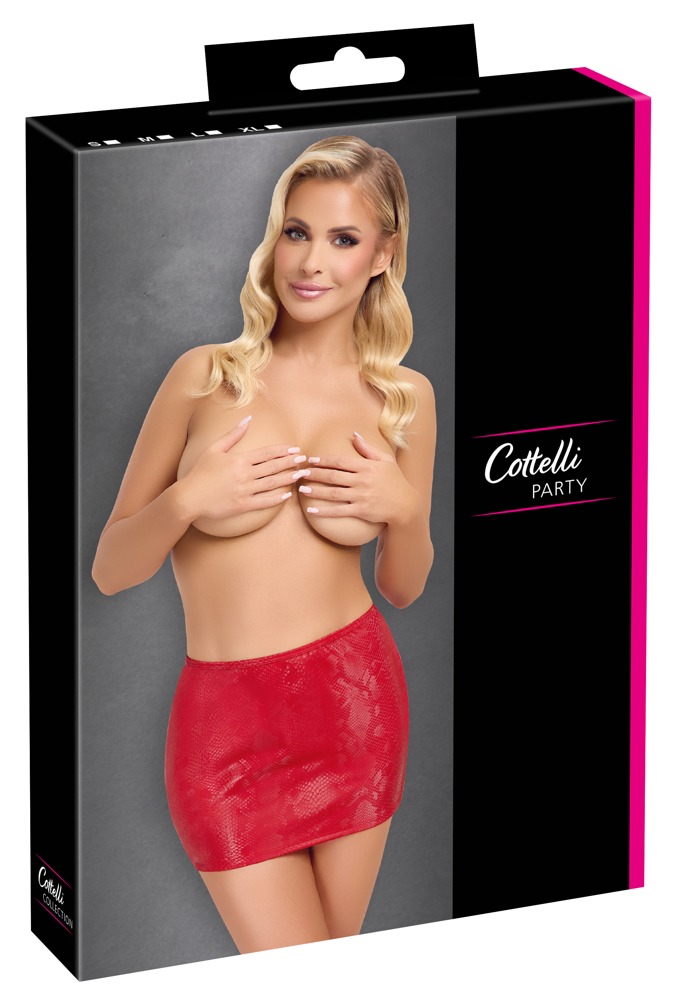 Mini Skirt red M