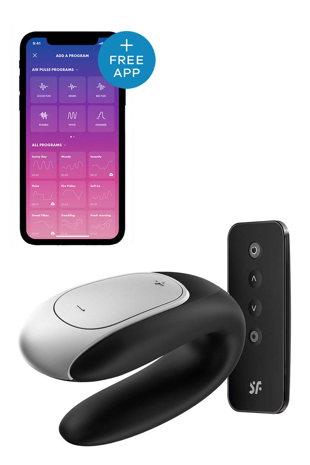 Satisfyer - double fun black
