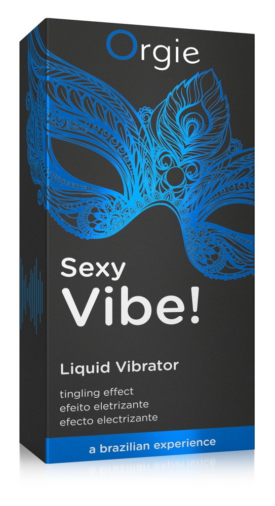 Stimuliuojantis gelis Orgie Sexy Vibe Liquid Vibrator, 15 ml