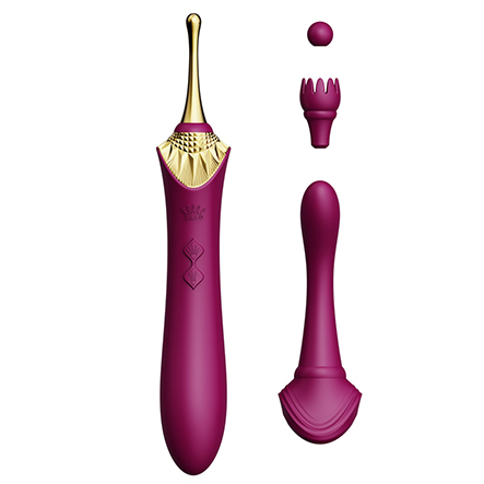 „Zalo“ - „Bess Vibrator Velvet Purple“