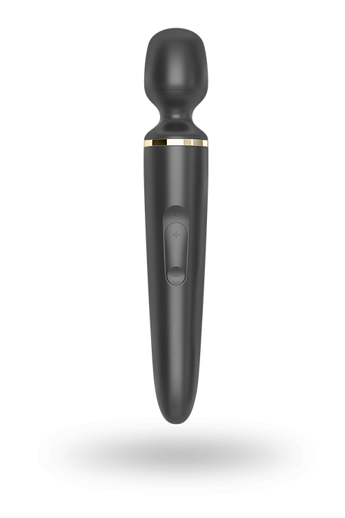 Vibratorius Satisfyer Wand-er Woman, juodas