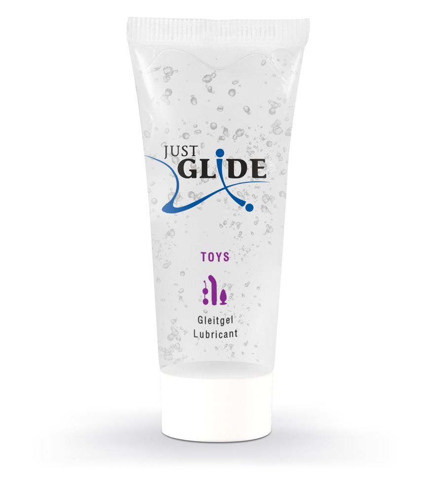 Vandens pagrindo gelis Just Glide Toy Lube, 20ml