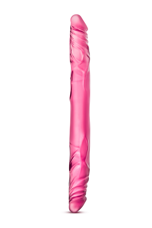 Dvipusis vibratorius Yours, 35 cm, rožinis