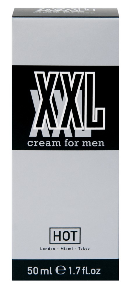 Erekciją stiprinantis kremas XXL HOT, 50 ml