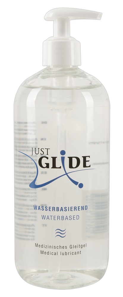 Vandens pagrindo lubrikantas Just Glide Waterbased, 500 ml