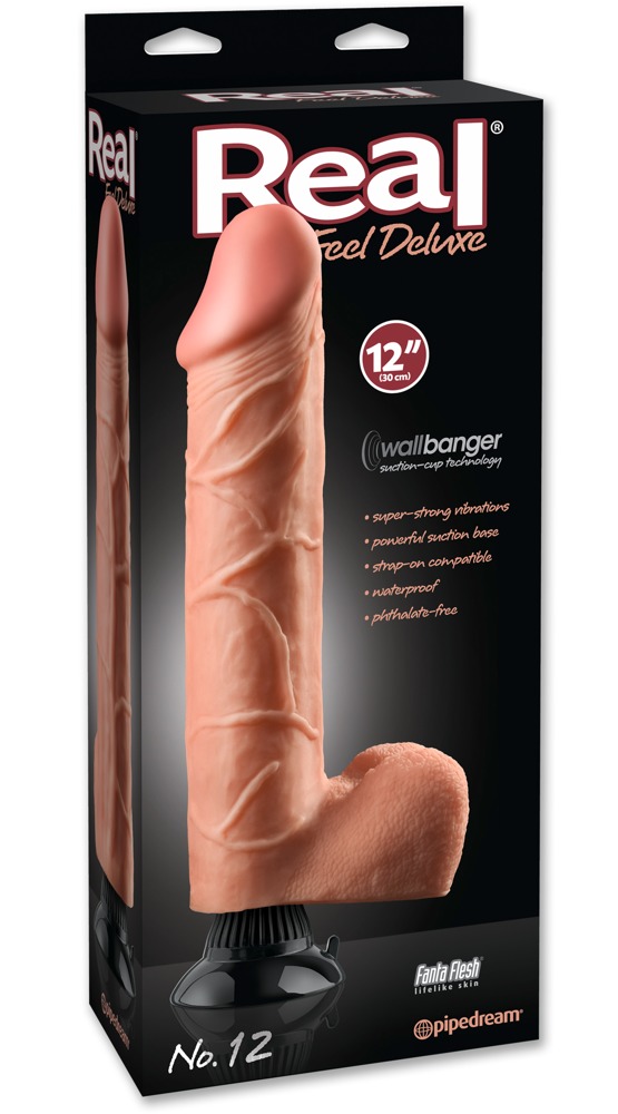 Vibratorius Real Feel Deluxe No.12, rožinis