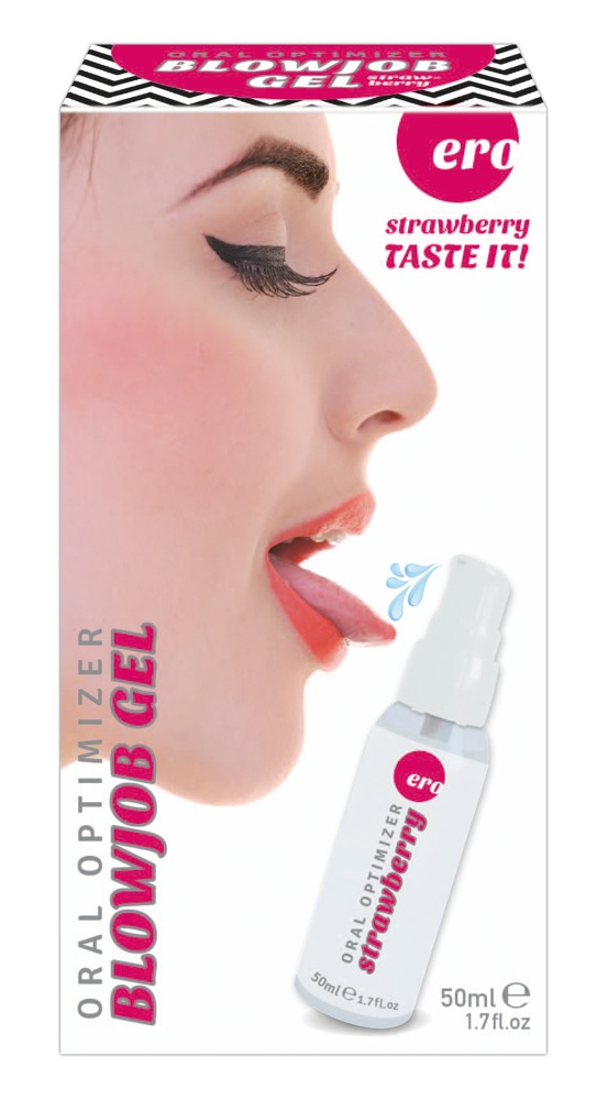 Stimuliuojantis gelis oraliniam seksui Ero Oral Optimizer Strawberry, 50 ml