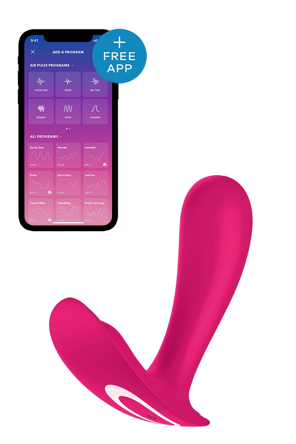 Satisfyer Top Secret vibratorius - rožinis