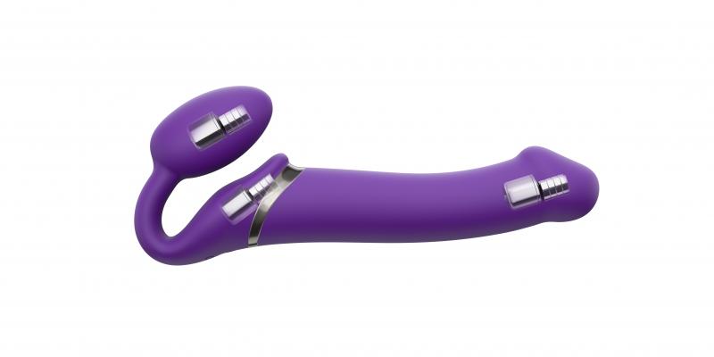 Vibratorius Strap-on-me, violetinis