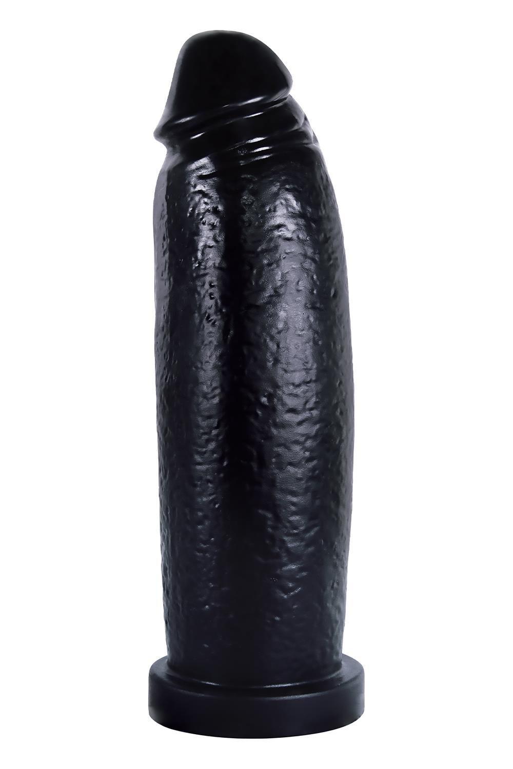 NMC 11.5 INCH PVC GIANT DILDO BLACK