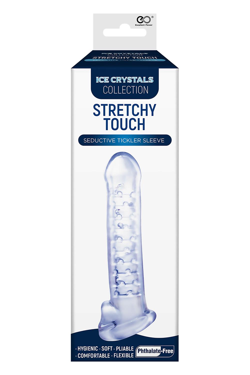 NMC 5.5 INCH TPE TRANSPARENT PENIS ENHANCER