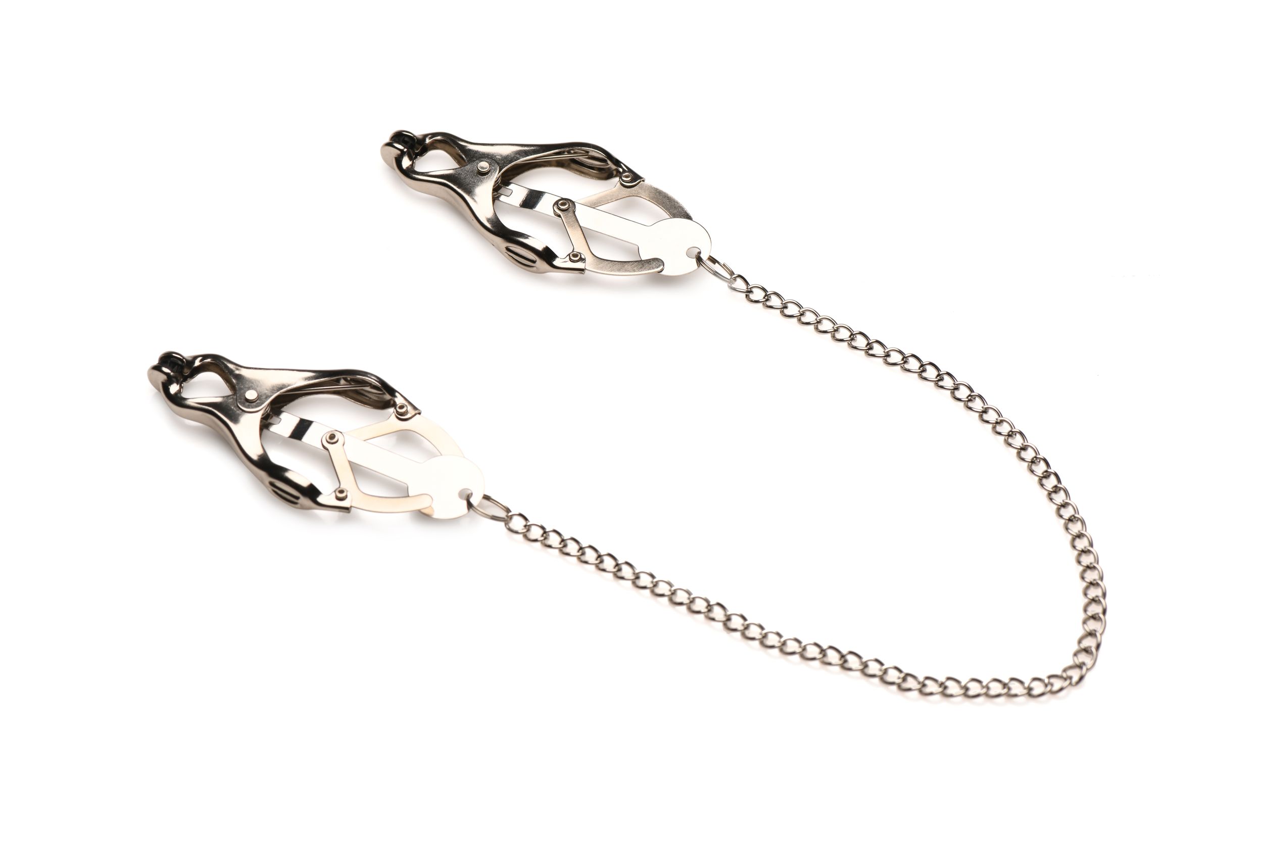 XR Brands - Clover Nipple Clamps - Silver