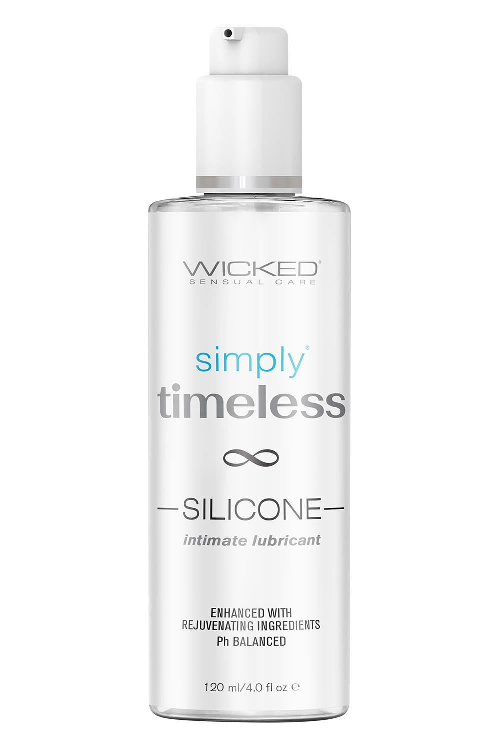 WICKED SIMPLY TIMELESS SILICONE LUBRICANT 120ML