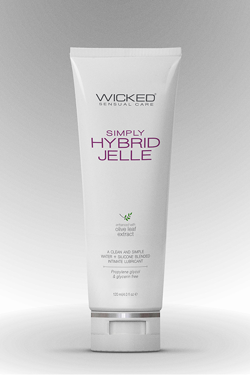 Lubrikantas Wicked Simply Hybrid Jelle, 120 ml