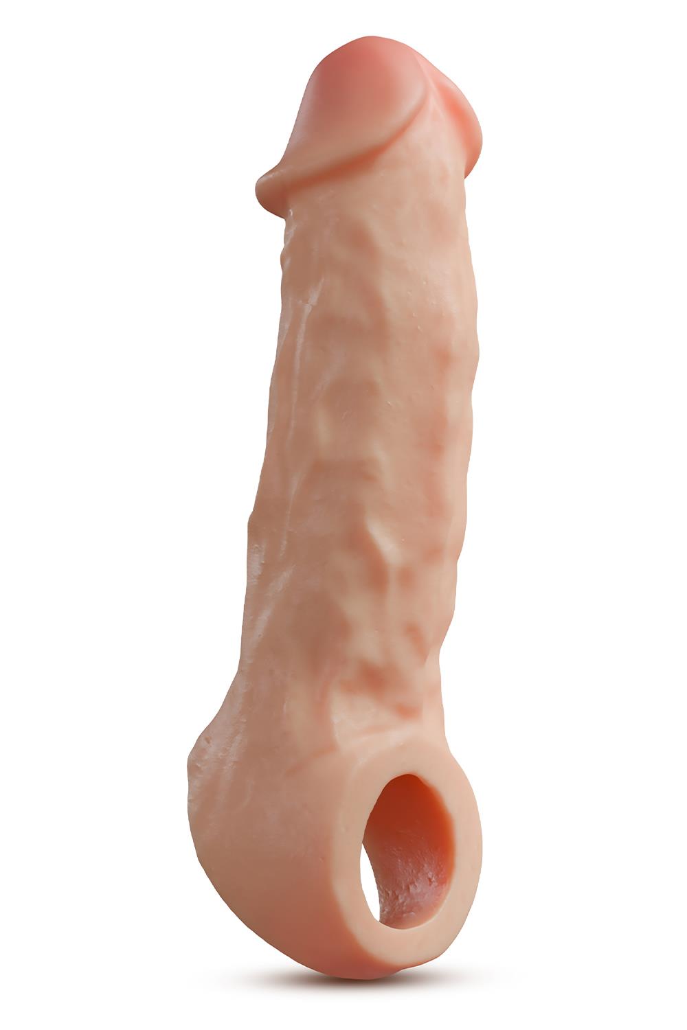 PERFORMANCE PLUS INTREPID 2 INCH SILICONE PENIS XTENDER BEIGE