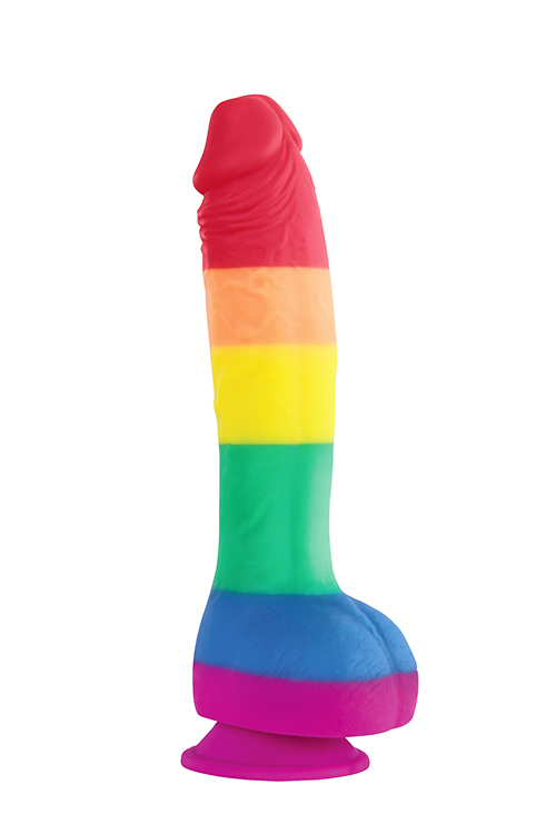 Varpos imitatorius Colours Pride Edition Dildo, įvairių spalvų