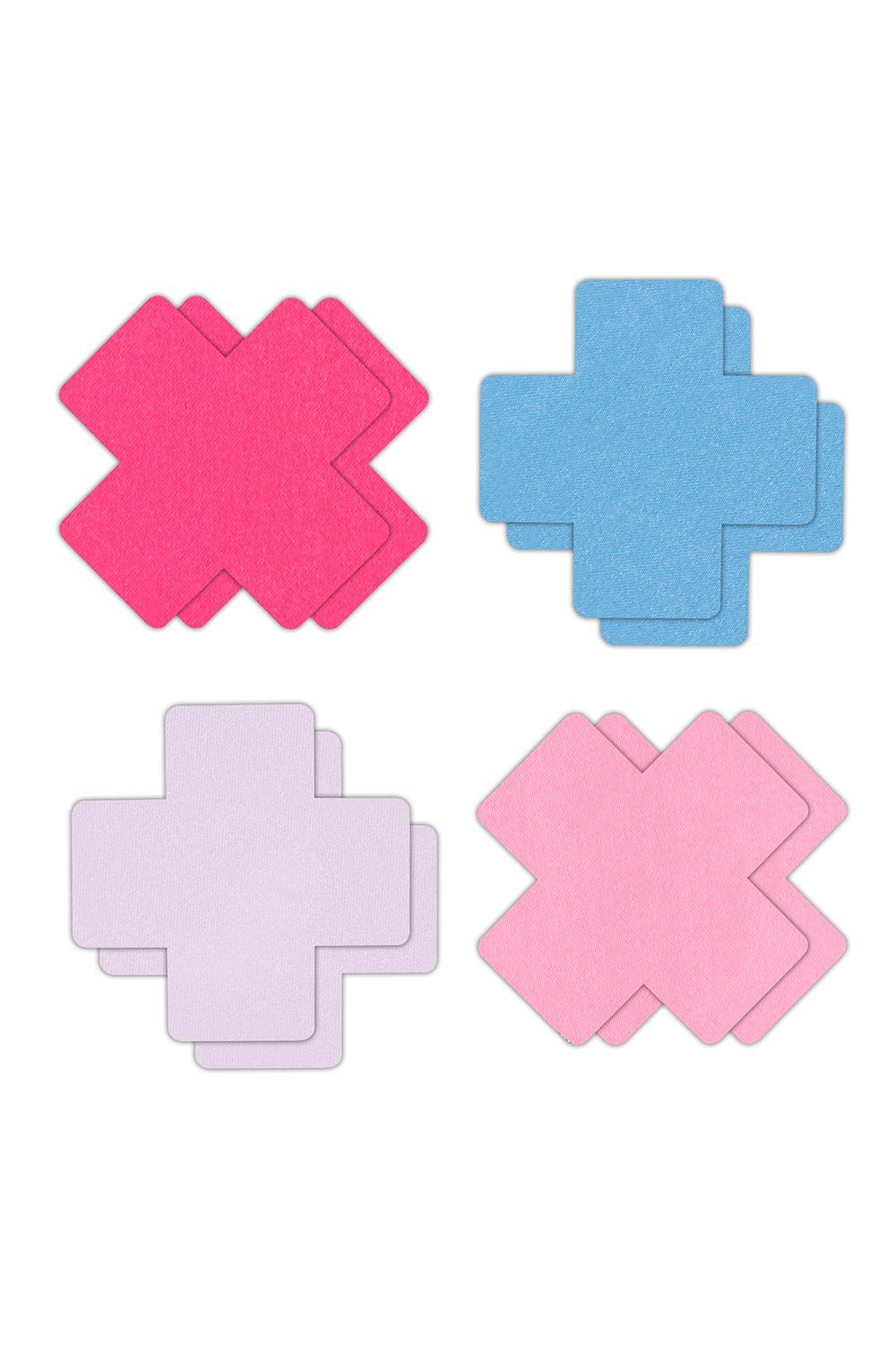 PRETTY PASTIES CROSS II ASSORTED 4 PAIR