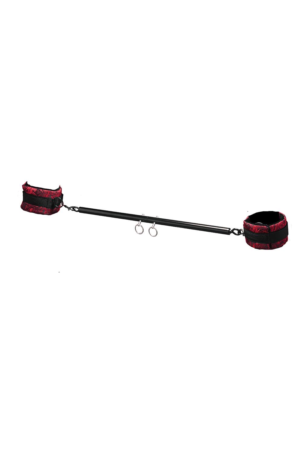 SECRET KISSES ROSEGASM SPREADER BAR SET WITH ANKLE CUFFS