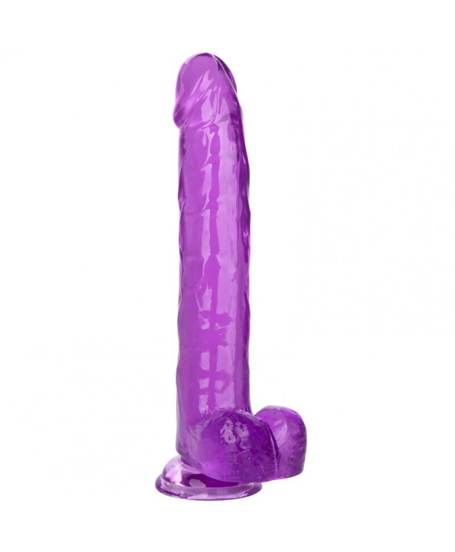 CALEX SIZE QUEEN DILDO - PURPLE 25.5 CM