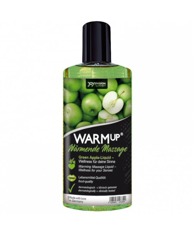 AQUAGLIDE WARMUP GREEN APPLE MASSAGE OIL 150 ML