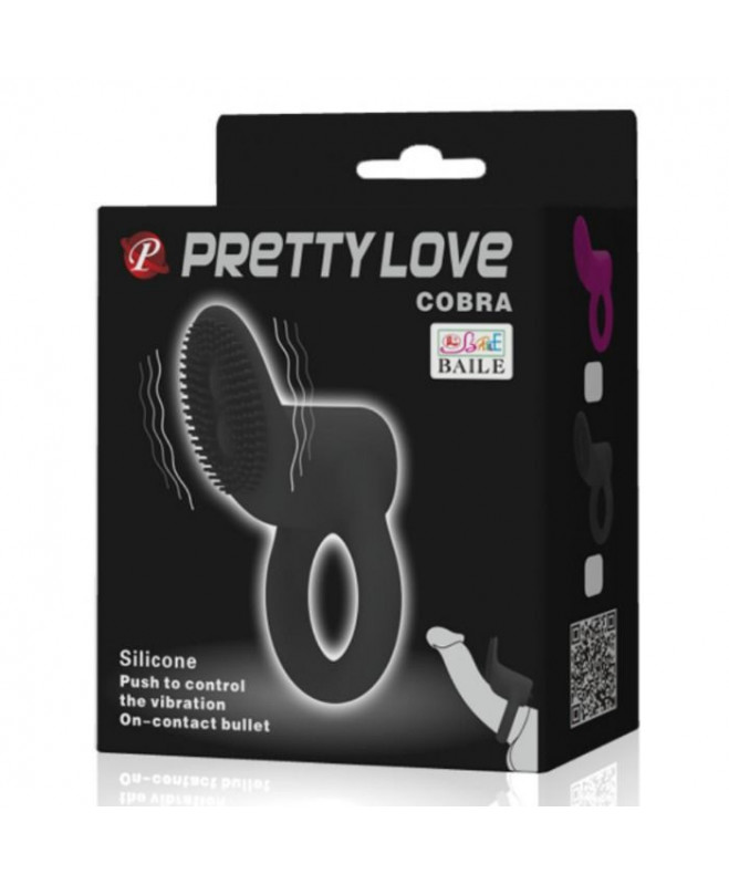 PRETTY LOVE COBRA VIBRATING RING