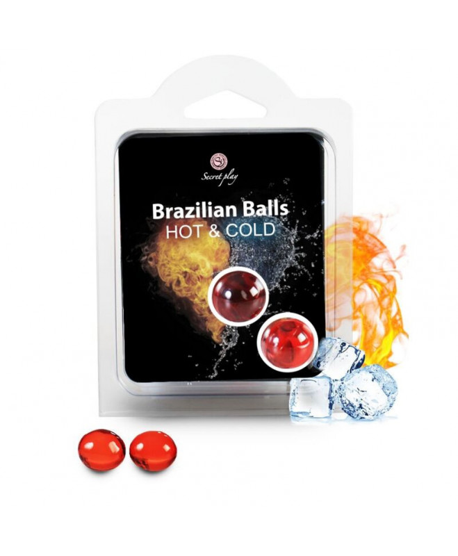 SECRETPLAY BRAZILIAN BALLS HEAT & COLD EFFECT 2 UNITS