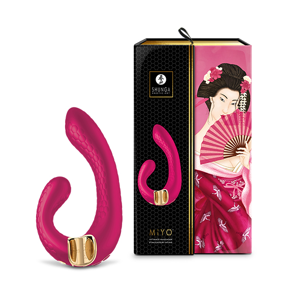 Shunga - Miyo Intimate Massager Raspberry