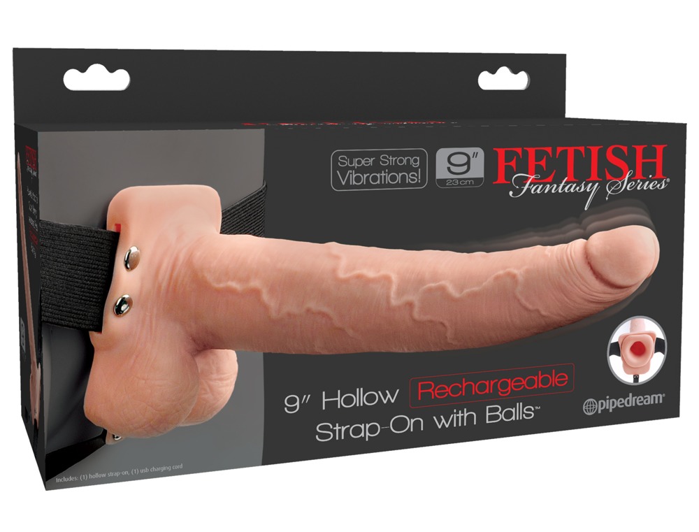 Fetish fantasy 9 inch strap-on