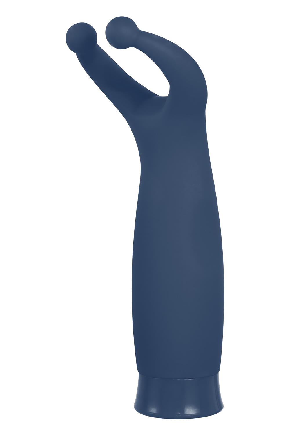 NMC 5 INCHRECHARGEABLE SILICONE 10 FUNCTIONS SPEED VIBRATOR BLUE