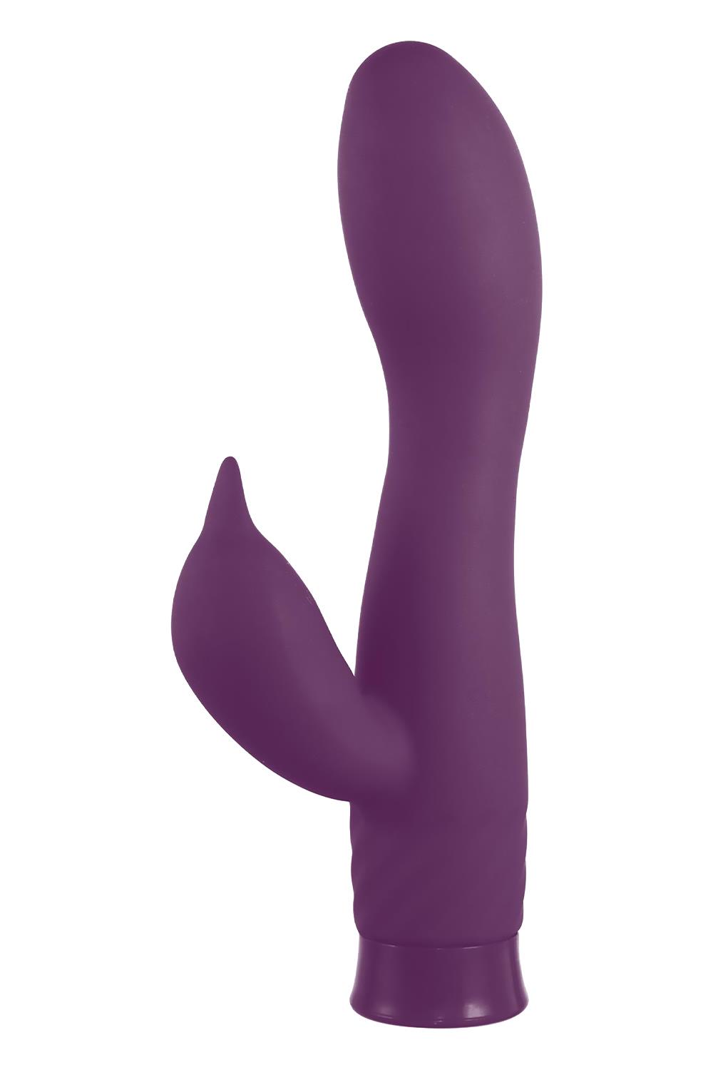 NMC 6.5 INCH RECHARGEABLE SILICONE 10 FUNCTIONS SPEED VIBRATOR PURPLE