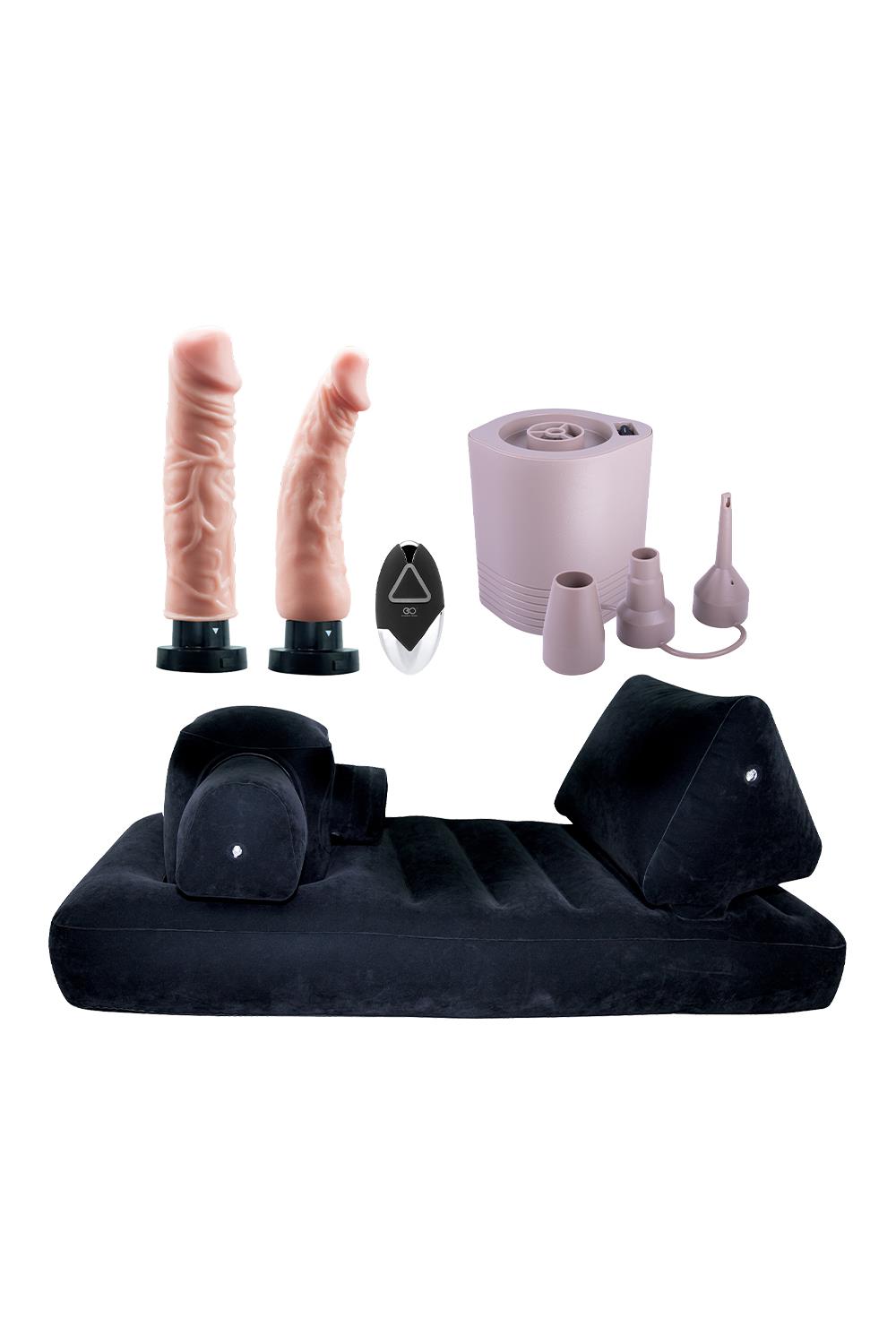 NMC PREMIUM INFLATABLE BED WITH THRUSTING MACHINE