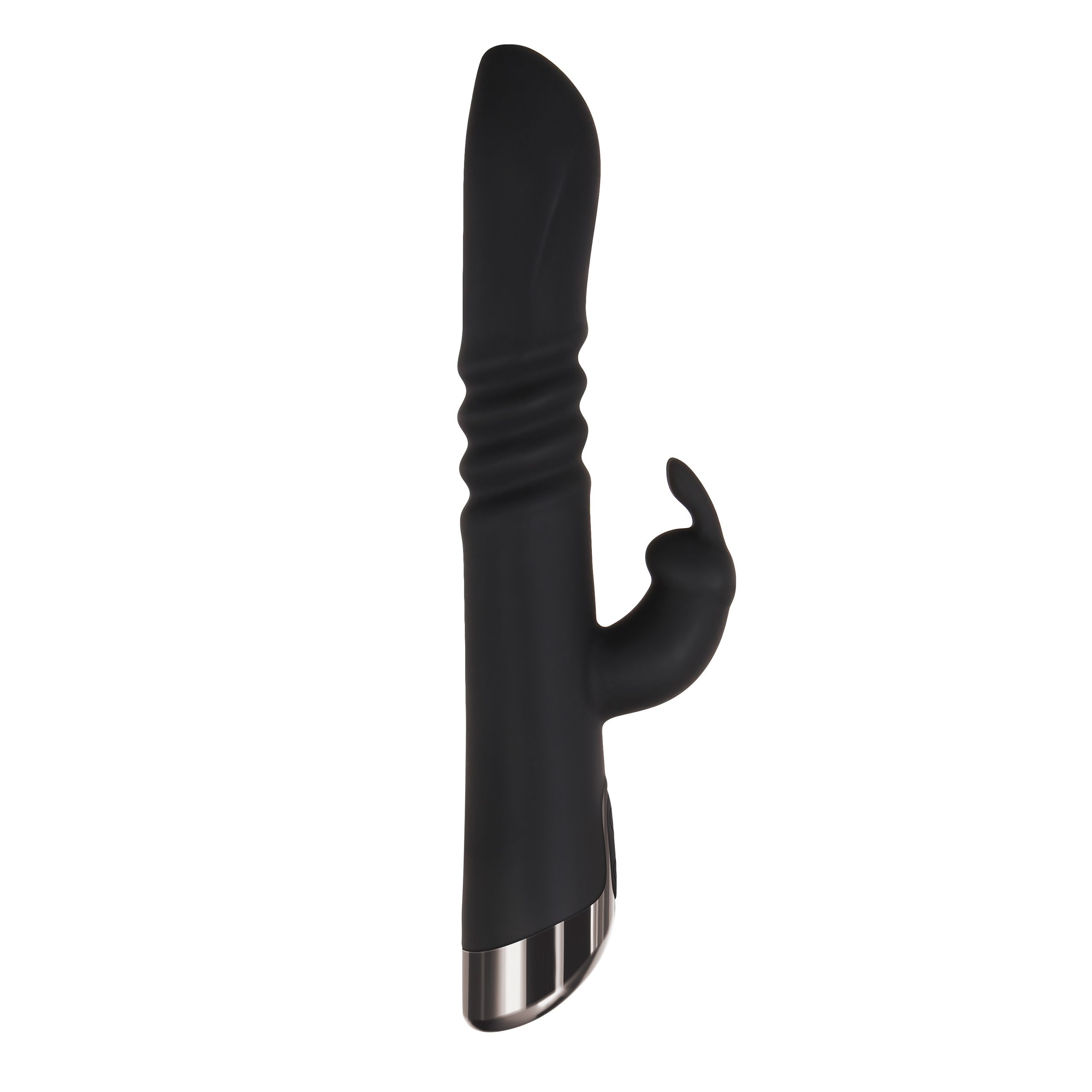 Vibratorius Evolved Rapid Rabbit, juodas