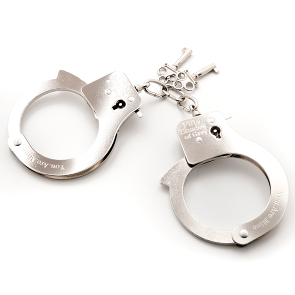 Sekso antrankiai Fifty Shades Of Grey Metal Handcuffs