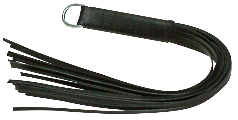 Botagas seksui Zado Leather Flogger, 45cm, unisize