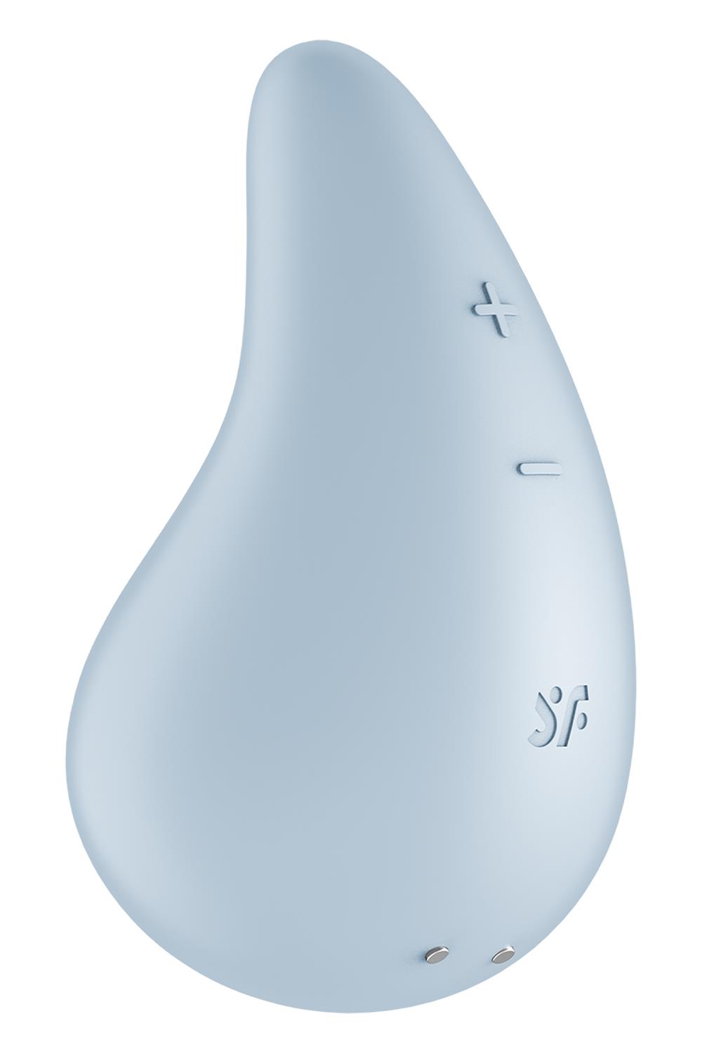 Vibratorius Satisfyer Dew Drop Lay-on, mėlynas