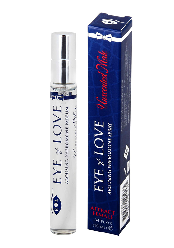 Bekvapis feromoninis purškiklis vyrams Eye of Love Body Spray For Men, 10 ml