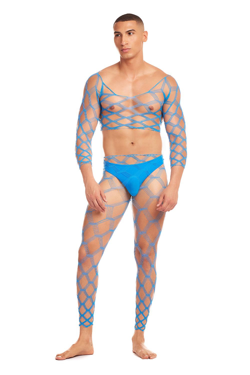 RAINBOW PARTY FUTURE MODE 3 PCS SET BLUE, L/XL