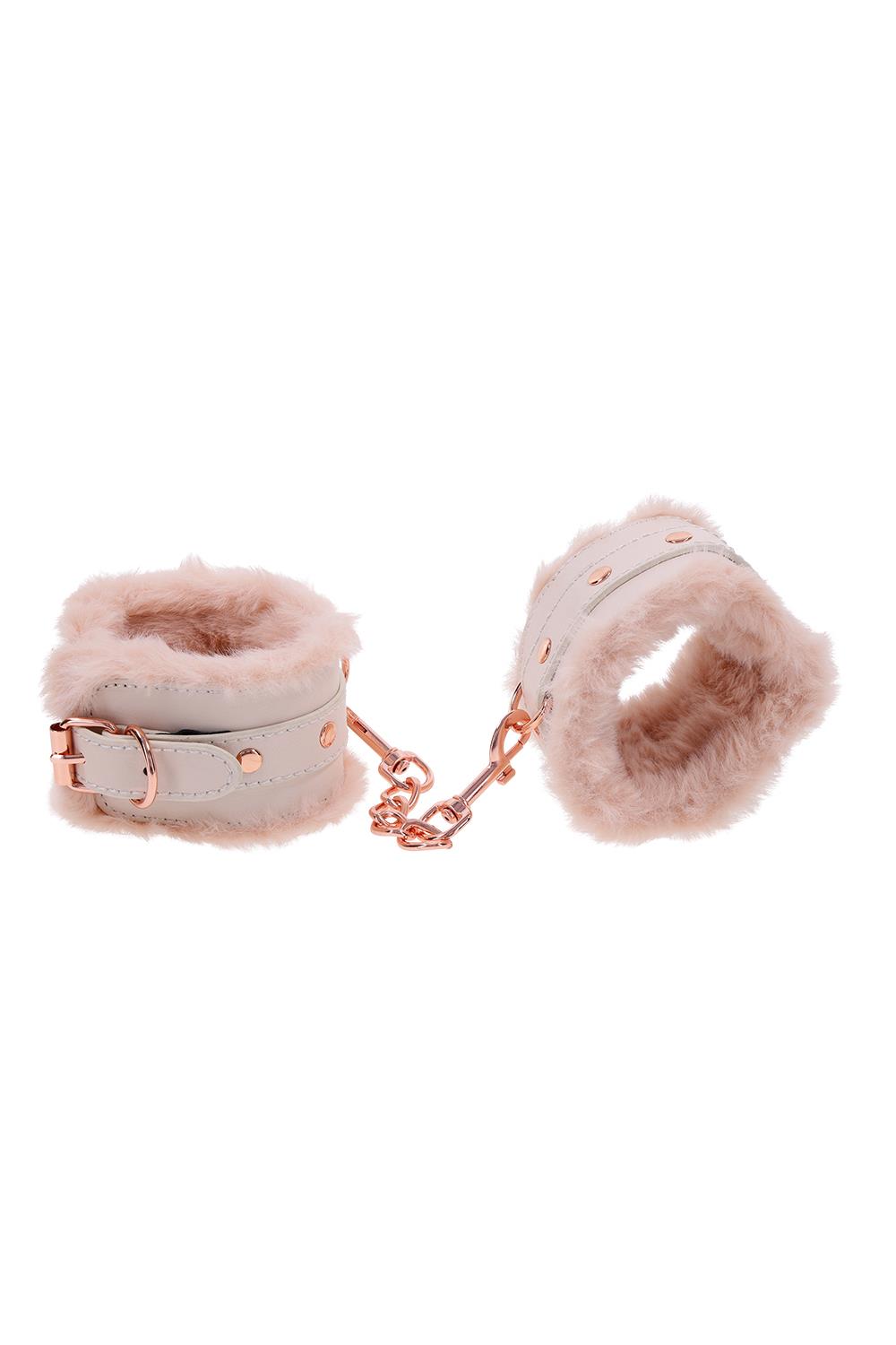 PEACHES ‘N CREAME FUR HANDCUFFS