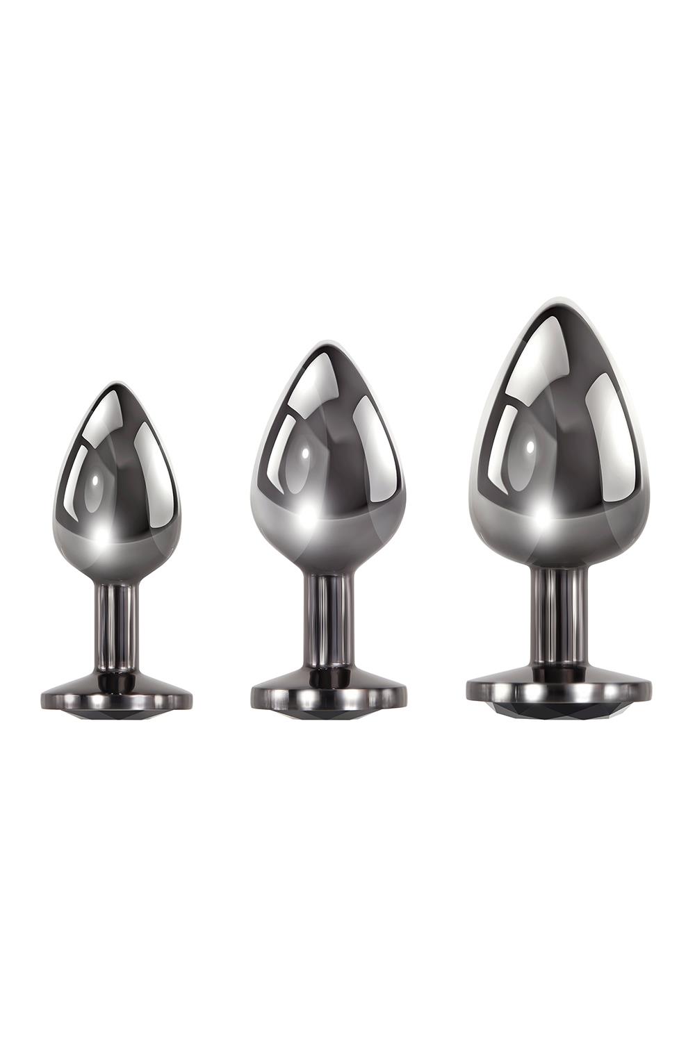 BLACK GEM ANAL PLUG SET
