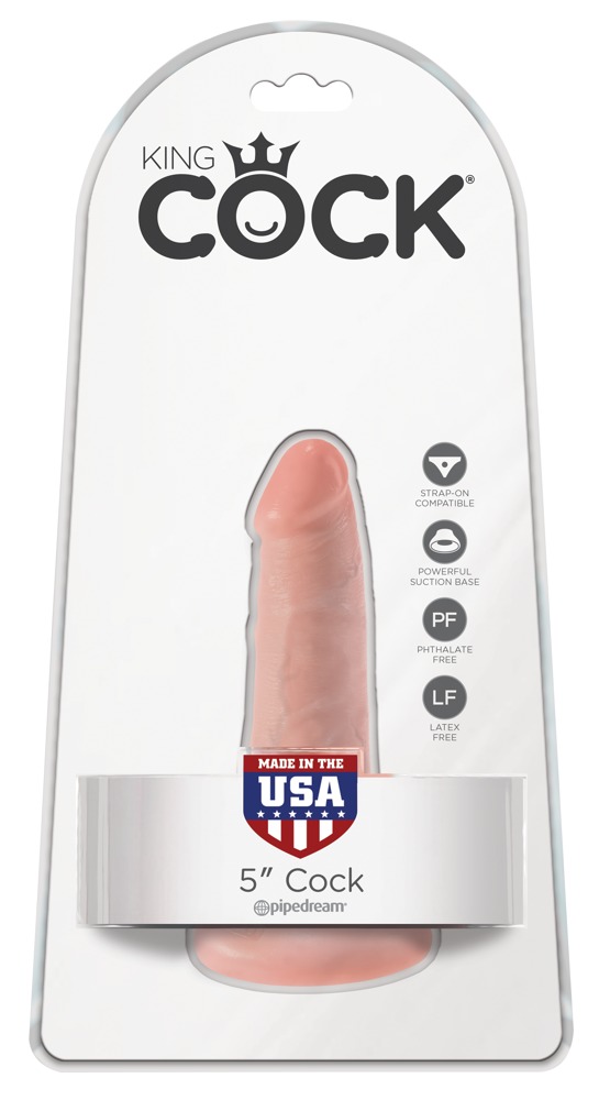 King cock 5 inch flesh