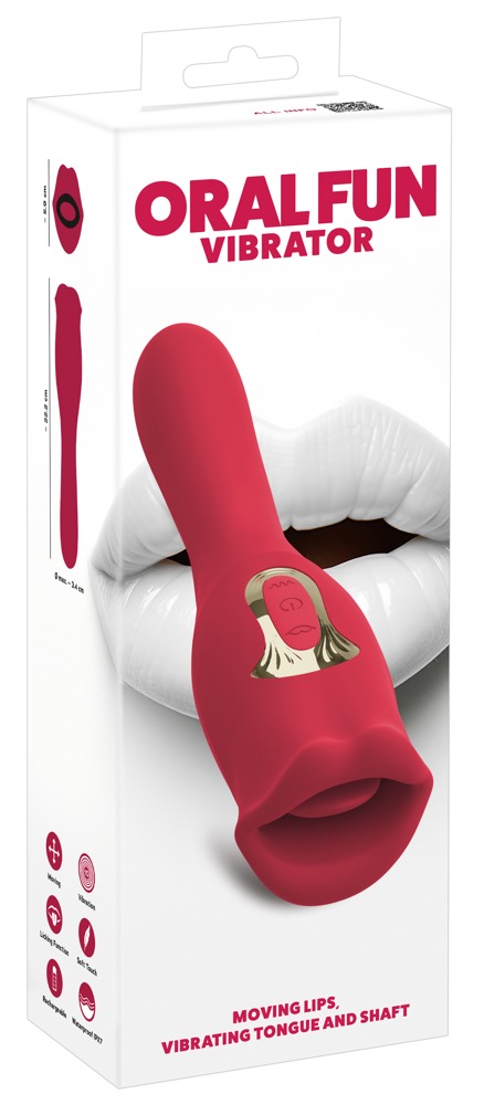 Vibratorius You2Toys, raudonas