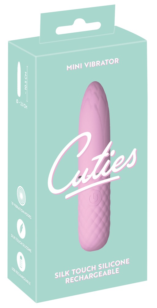 Vibratorius Cuties Mini, rožinis