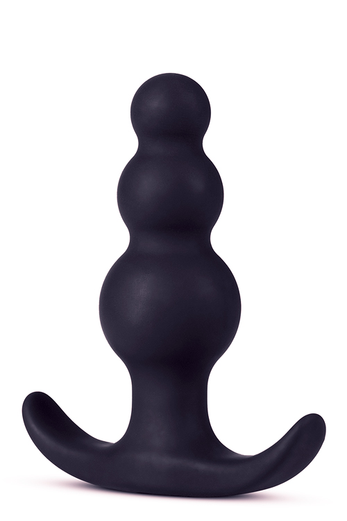 Anal adventures platinum beaded plug