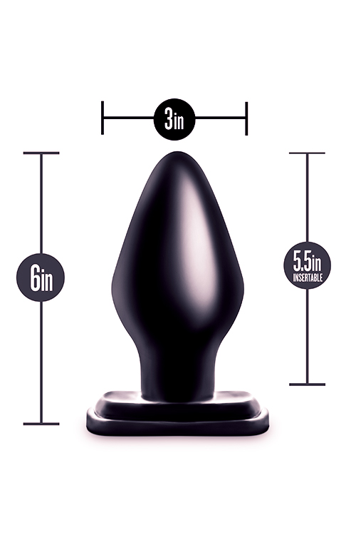 Anal adventures xxl plug black