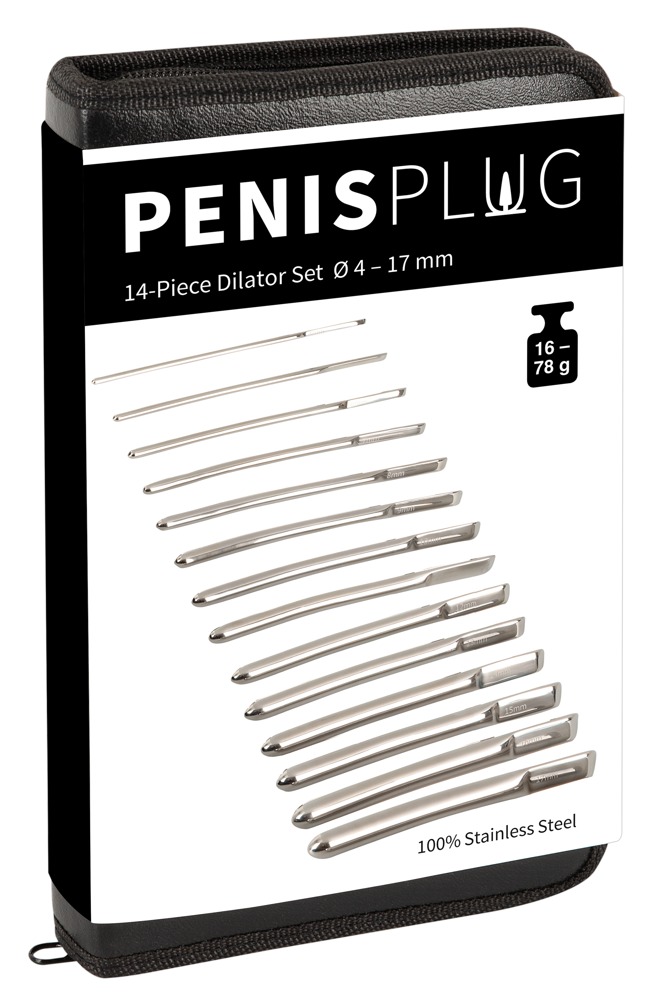 Varpos kaiščių rinkinys PenisPlug, 14vnt.